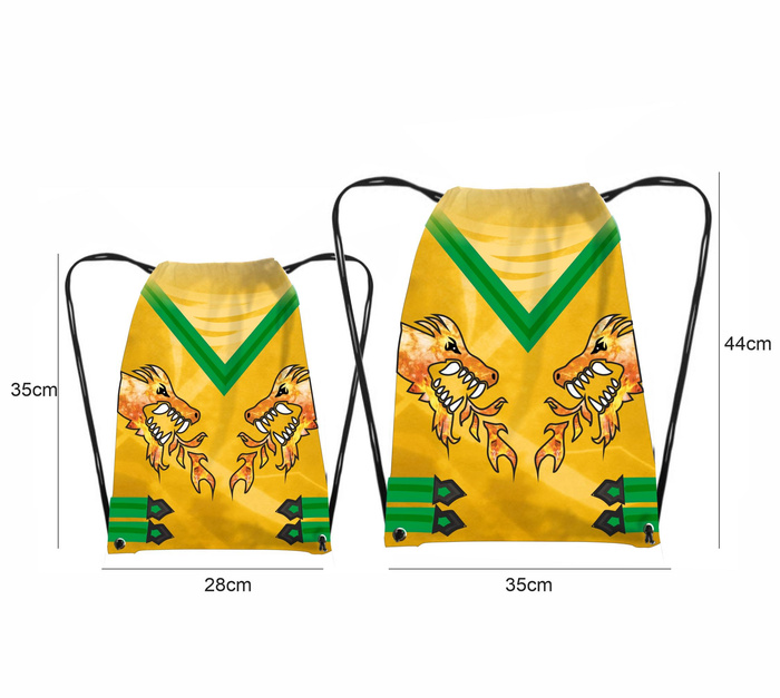 WORKOPLECAK - ZŁOTY NINJA / Rozmiar do wyboru