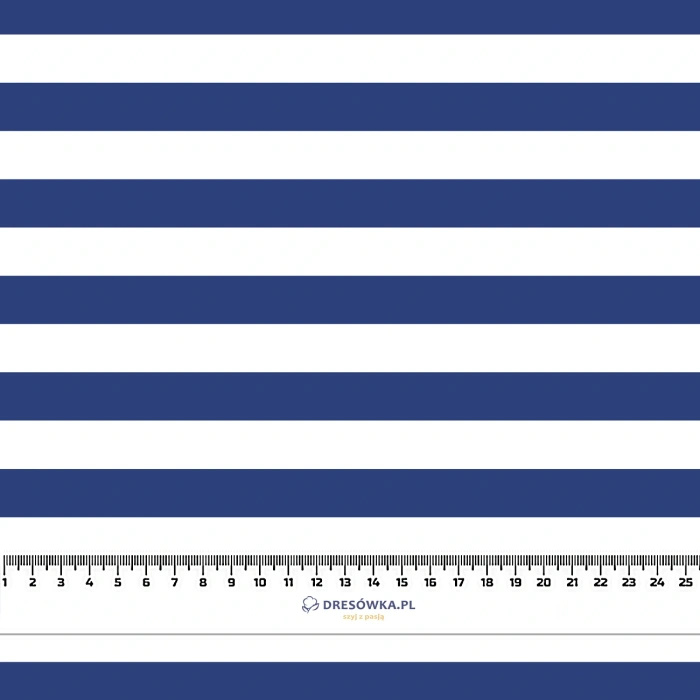 NAUTICAL STRIPES - Minky plyš