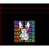 SHOPPER TASCHE - HAPPY EASTER / neon - Wasserabweisende Webware - Nähset
