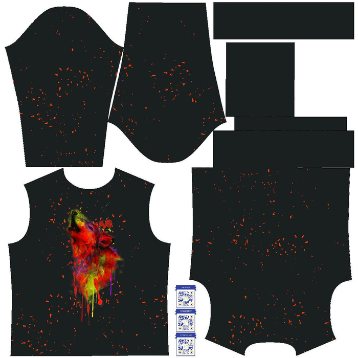 PÁNSKÁ MIKINA (OREGON) BASIC - VLK vz. 2 - Sada šití L