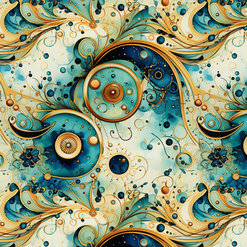 ABSTRACTION wz.11 - tkanina wodoodporna