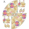SUKIENKA "ISABELLE" - MANDALA wz. 3 - zestaw do uszycia L