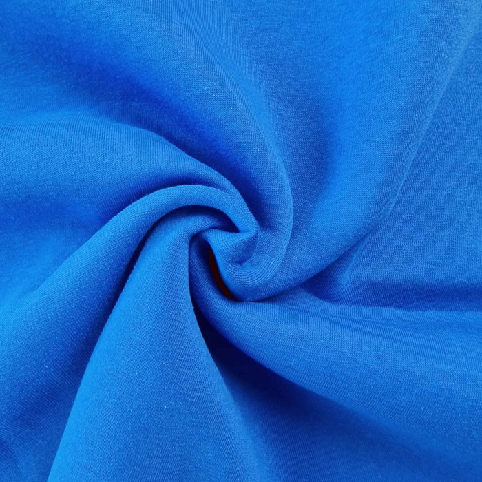 D-27 CORNFLOWER - thick brushed sweatshirt D300