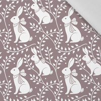 HAPPY BUNNY WZ. 1 - Cotton woven fabric