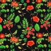 MINI RED GARDEN (PARADISE GARDEN) - single jersey 
