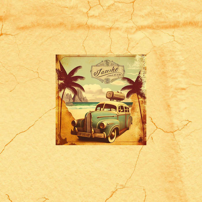 TRAVEL TIME MS. 10 - Paneel (60cm x 50cm) Sommersweat