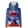 BLUZA Z KAPTUREM UNISEX (HYDRA) - ANIMOWANY LISEK - zestaw do uszycia XL