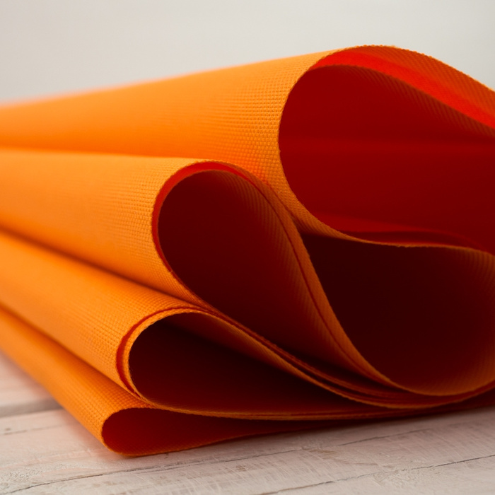 ORANŽOVÁ - tkanina voděodolná
