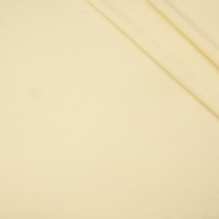 viskózový úplet single jersey 210g - BUTTER YELLOW (WD-120)