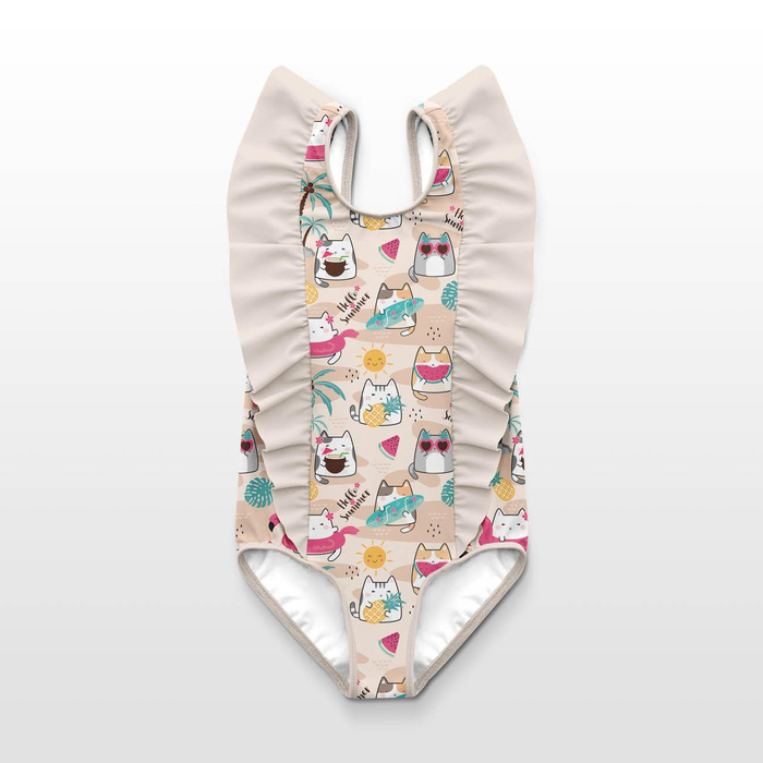 SUMMER CATS M. 2 - Viskose Jersey