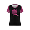 WOMEN’S SPORTS T-SHIRT - COMPASS / black