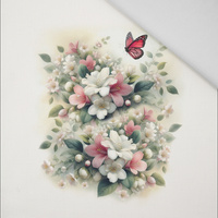 PASTEL BLOOM WZ. 1 - panel (60cm x 50cm) Panama 220g