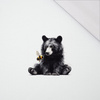 BEAR WZ. 2 - panel (60cm x 50cm) SINGLE JERSEY