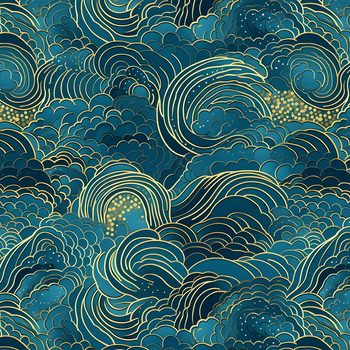 By the Sea Wz. 14 - Hydrophobic brushed knit