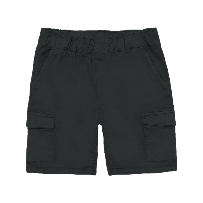 KID`S CARGO SHORTS - BLACK  - sewing set