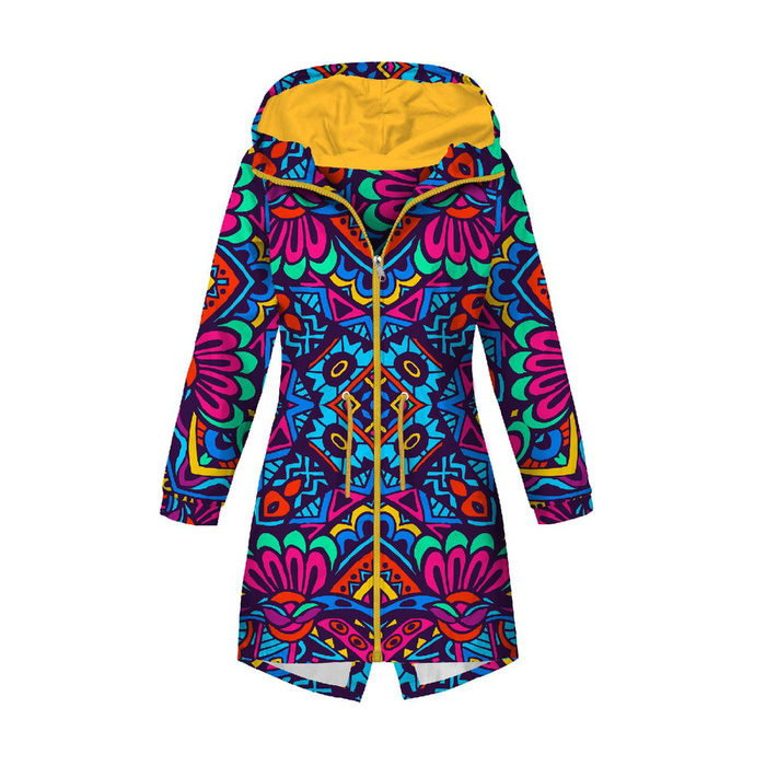 WOMEN'S PARKA (ANNA) - STAINED GLASS pat. 2 - softshell XXL