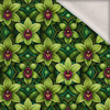 Stained Garden wz. 4 (FLOWERS) - brushed knitwear with elastane ITY