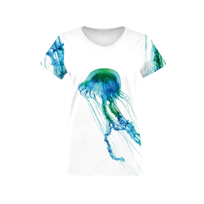 WOMEN’S T-SHIRT - JELLYFISH - single jersey L