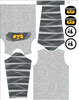 Longsleeve - czarny ninja wz.2 - single jersey (134/140)