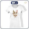 WOMEN’S T-SHIRT S - SKULL pat. 2 (MAGIC) - single jersey