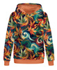 Hemp leaves WZ. 1  - brushed knitwear with elastane ITY