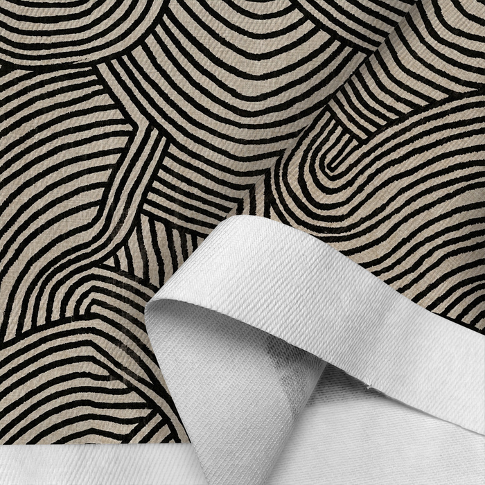 RETRO GEOMETRIC WZ. 20 - Drelich bawełniany