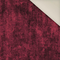 GRUNGE / viva magenta- Potahový velur