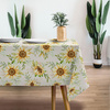 PASTELL-SONNENBLUMEN M. 1 - Wasserabweisende Webware