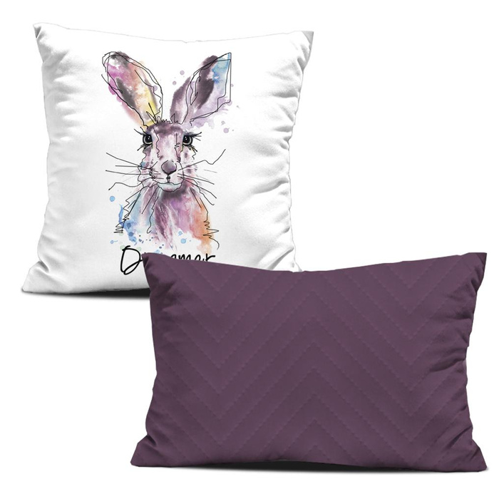 DEKO-KOPFKISSEN - HASE / DREAMER