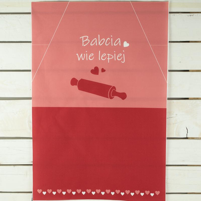 APRON PANEL - BABCIA WIE LEPIEJ