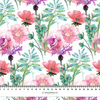 MEADOW PAT. 1 (IN THE MEADOW) - Cotton woven fabric