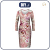 SUKIENKA OŁÓWKOWA (ALISA) - WATERCOLOR FLOWERS wz. 6 - zestaw do uszycia XL