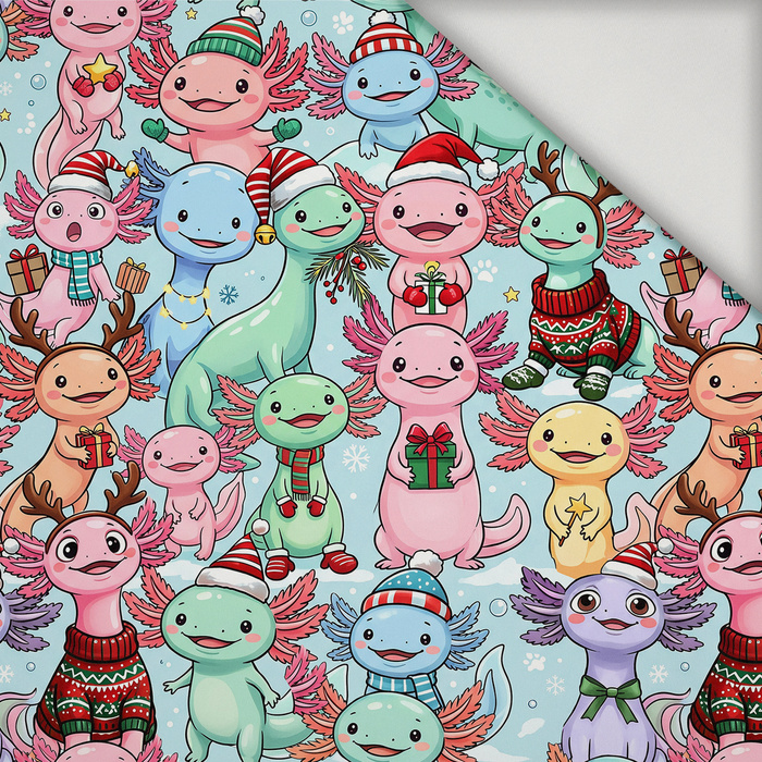 CHRISTMAS AXOLOTL - Thermo lycra