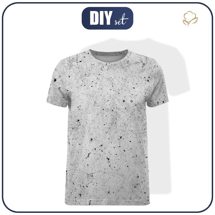 PÁNSKÉ TRIČKO -   BETON - single jersey XS