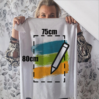 PANEL (75cm x 80cm) - MIT EIGENEM AUFDRUCK - Single Jersey