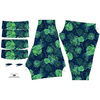 SPORTS LEGGINGS - MONSTERA 2.0 / navy - S