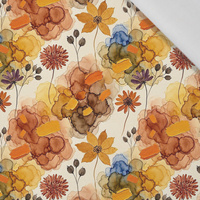 AUTUMN FLOWERS WZ. 25 - tkanina viskózová