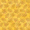 LEAVES CONTOUR / yellow (GLITTER AUTUMN) - Waterproof woven fabric