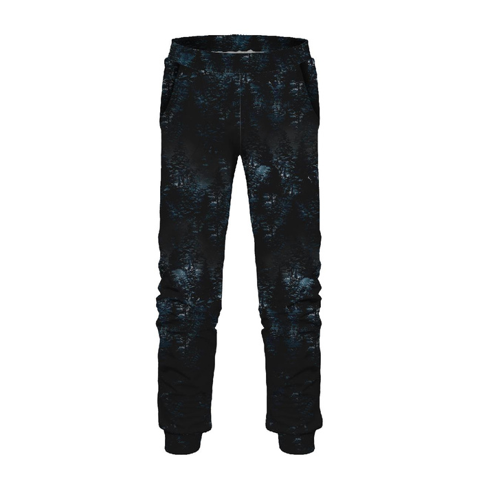 Children's tracksuit (OSLO) - FORREST OMBRE (WINTER IN THE MOUNTAIN) - sewing set (98/104)