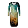 PENCIL DRESS (ALISA) - GALACTIC JOURNEY - sewing set