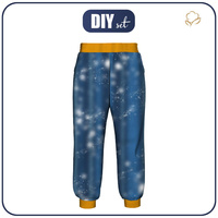 KID'S JOGGERS (ROBIN) - ANIMATED SQUIRREL / background - sewing set (122/128)