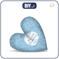 DECORATIVE PILLOW HEART - Für liebe Großeltern / FROSTED TWIGS