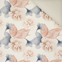 RETRO FLOWERS WZ. 3 - Potahový velur