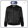 DÁMSKA BOMBER BUNDA (KAMA) - BLACK SPECKS XL