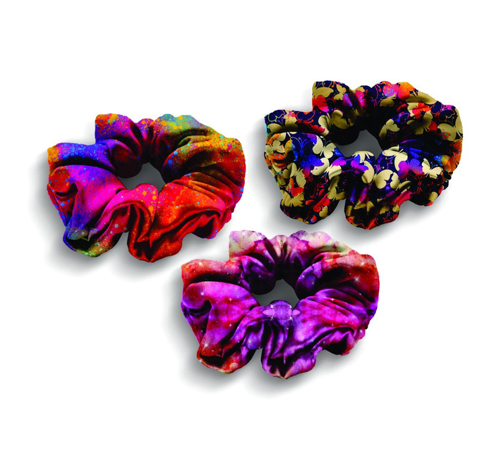 HEADBAND AND HAIR ELASTIC 3KPL - PATTERN 5 - sewing set 4-8