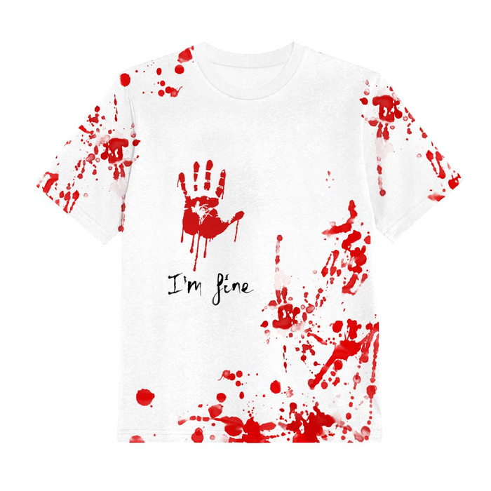 KID’S T-SHIRT - I'M FINE - Single Jersey (128/134)