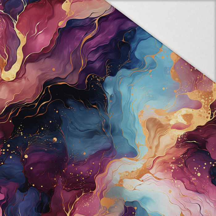 alcohol ink wz.18 - Hydrophobic brushed knit