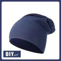 Beanie Mütze - NAVY - Nähset