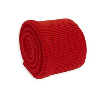 50CM D-18 ROT - Bündchenstoff gerippt