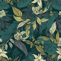 GREEN LEAVES WZ. 3 - lycra 300g